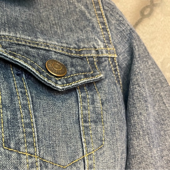 Abercrombie Kids XL Girls Jean Jacket - Picture 4 of 9